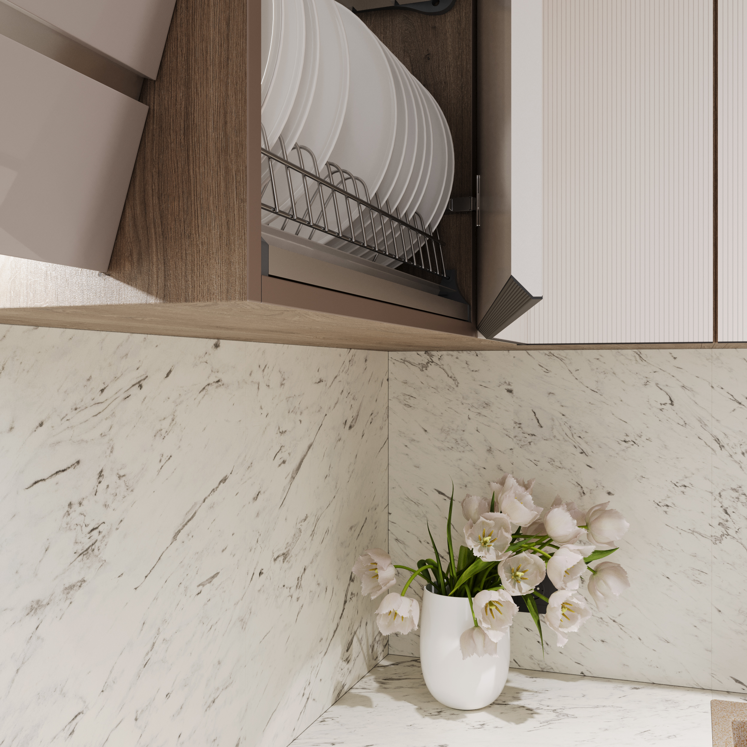 Ручка-профіль врізна Virno Lines 418 L=3000 чорний матовий